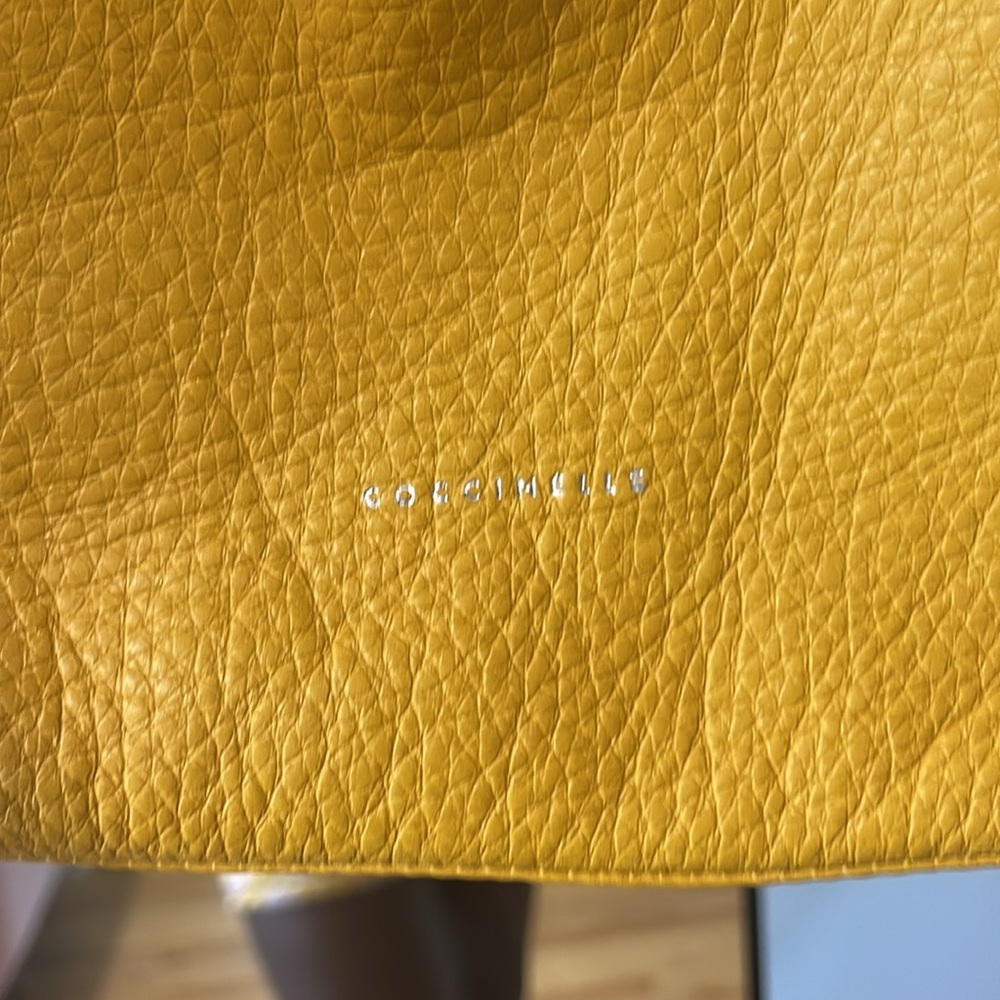 COCCINELLE LEATHER SHOULDER BAG - Picture 4 of 8